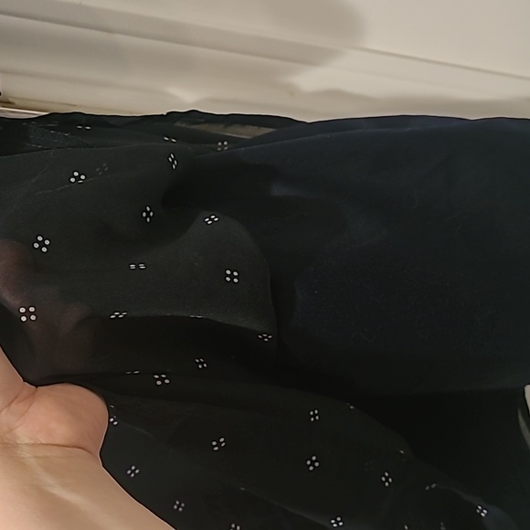 Navy/White Shirt Dress - Picture 5 of 6